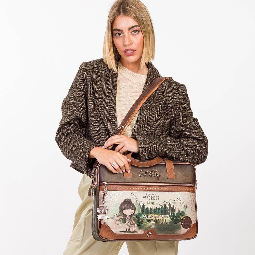 Portadocumentos doble Anekke The Forest Bolsos
