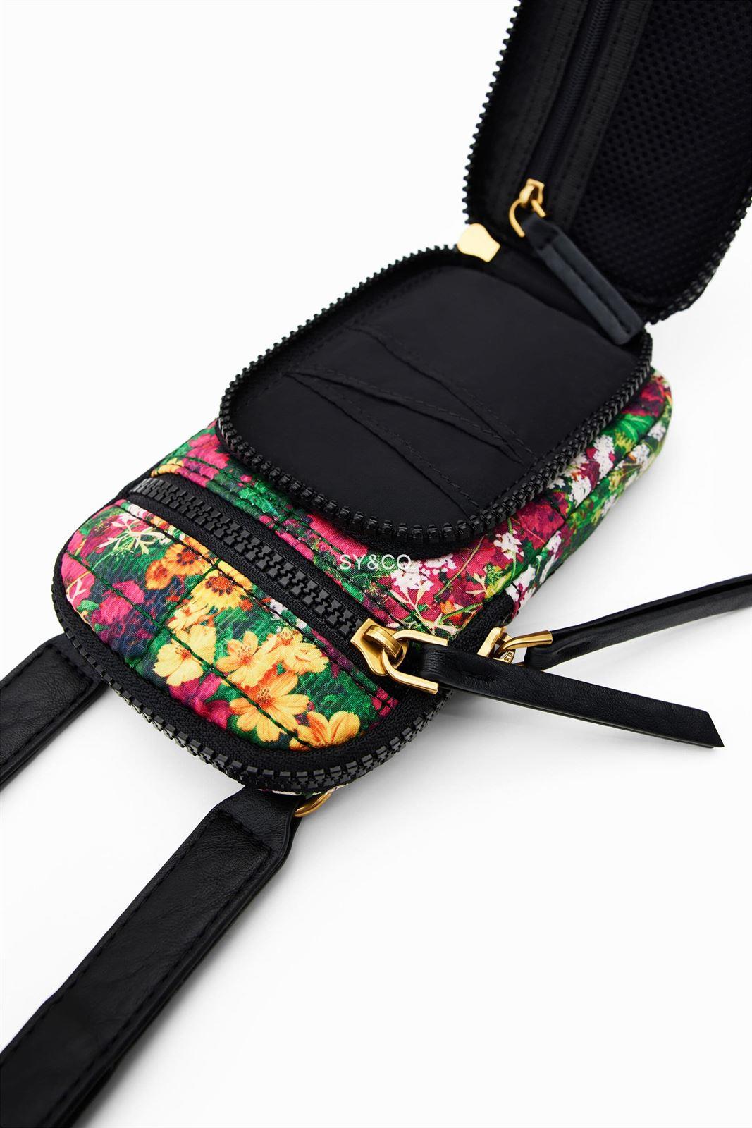 Portamovil nylon Desigual flores Ivy 22WAYA02 - Imagen 5