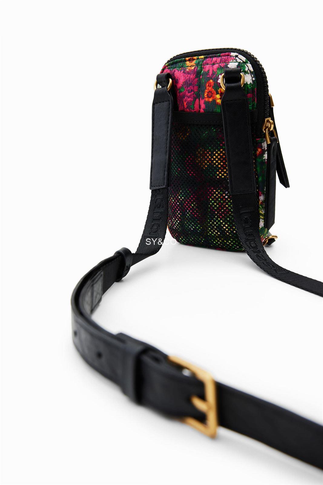 Portamovil nylon Desigual flores Ivy 22WAYA02 - Imagen 6